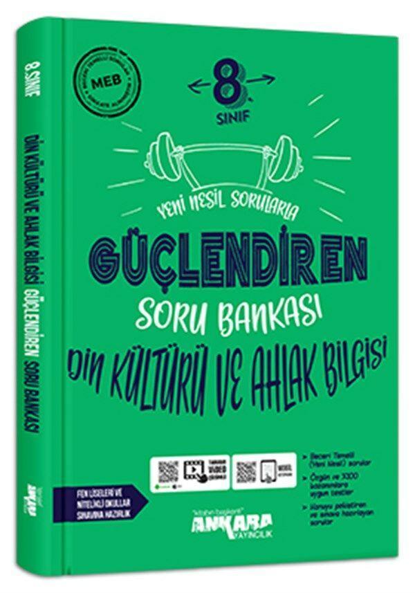 Ankara Yayıncılık 8. Sınıf Din Kültürü ve Ahlak Bilgisi Güçlendiren Soru Bankası - Ankara Yayıncılık - Image 1