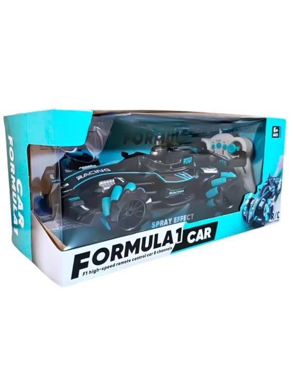 Ctoys Uzaktan Kumandalı Full Fonksiyonlu Şarjlı Formula 1 Arabası Buharlı Işıklı Yeşil A8863148 - Image 1