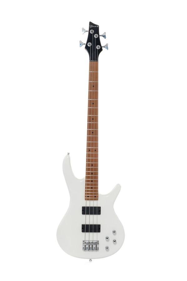 Strauss BSH-224 WH BASS GİTAR HH - BEYAZ - Image 1