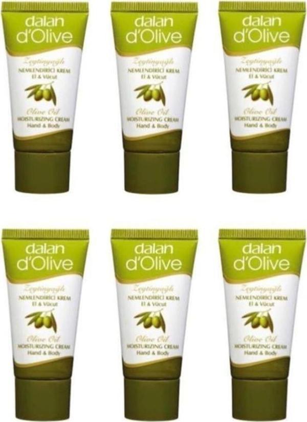 Dalan D'olive El & Vücut Kremi 20 ml 6 Adet - Image 1