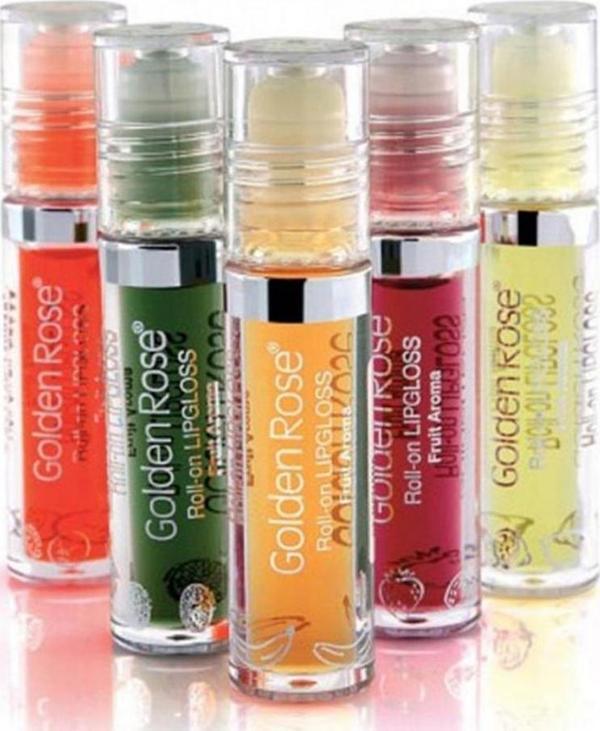 Golden Rose Banana Roll On Lipgloss - Image 1