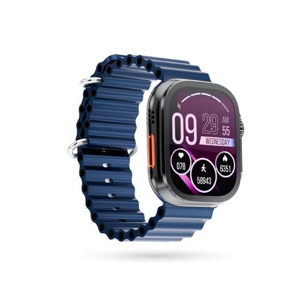 Polosmart PBS139 2.01 İnç Dokunmatik Ekran Akıllı Saat Dahili Hoparlör ve Mikrofon Navy - Image 1