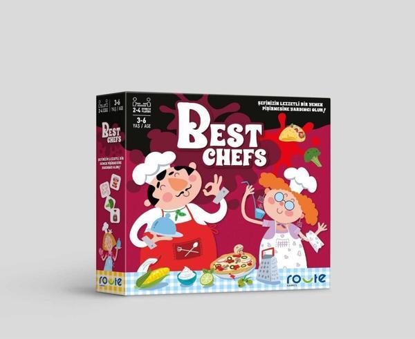Route Eğitici Çocuk Kutu Oyunu Best Chef - En İyi Şefler - Image 1
