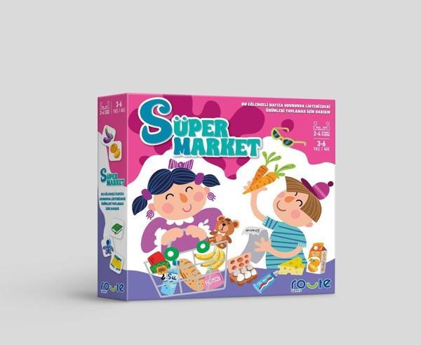 Route Eğitici Çocuk Oyunu Süpermarket Alışveriş Listesi - Image 1