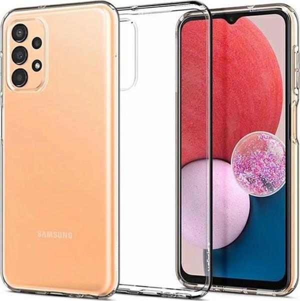 Spigen Galaxy A13 5G ile Uyumlu Kılıf Liquid Crystal 4 Tarafı Tam Koruma Crystal Clear - Image 1