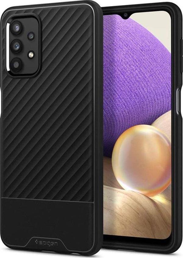 Spigen Galaxy A32 5G ile Uyumlu Kılıf Core Armor Matte Black - Image 1