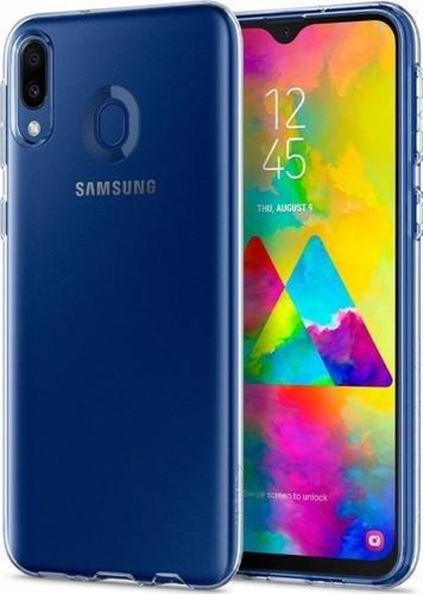Spigen Galaxy M20 ile Uyumlu Kılıf Liquid Crystal Clear - Image 1