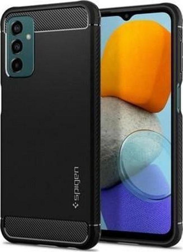 Spigen Galaxy M23 5G / Galaxy F23 5G ile Uyumlu Kılıf Rugged Armor Black - Image 1