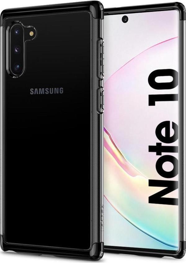 Spigen Galaxy Note 10 ile Uyumlu Kılıf Neo Hybrid NC Black - Image 1