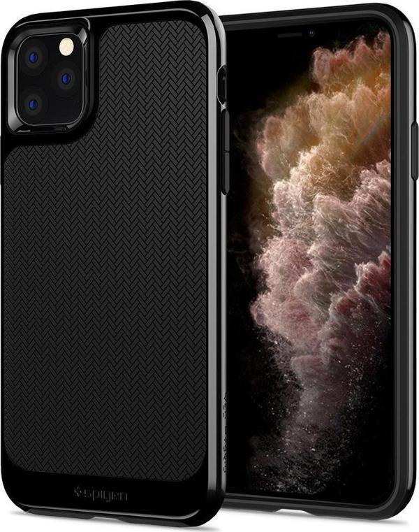 Spigen iPhone 11 Pro ile Uyumlu Kılıf Neo Hybrid Jet Black - Image 1