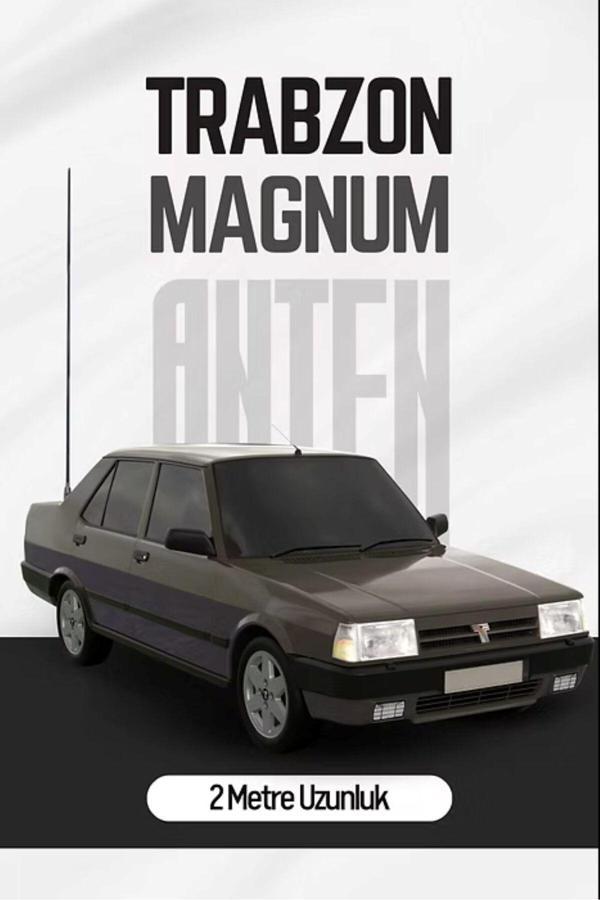 Astraled Yaylı Trabzon Siyah Magnum Anten 2 Metre - Image 1