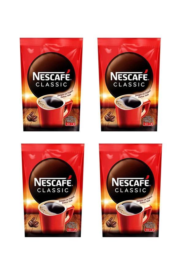 Nescafe Classic Kahve Poşet 100 Gr X 4 Adet - Image 1