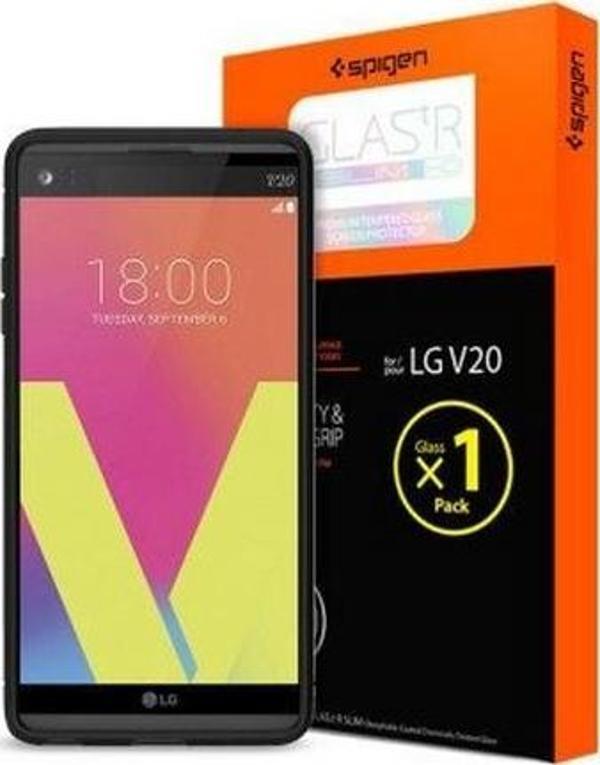 Spigen V20 ile Uyumlu Cam Ekran Koruyucu GLAS.tR SLIM HD - Image 1