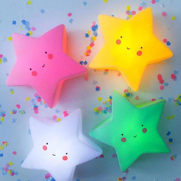 Gülen Yıldız Tasarımlı Led Işıklı Masa Lambası - Image 1