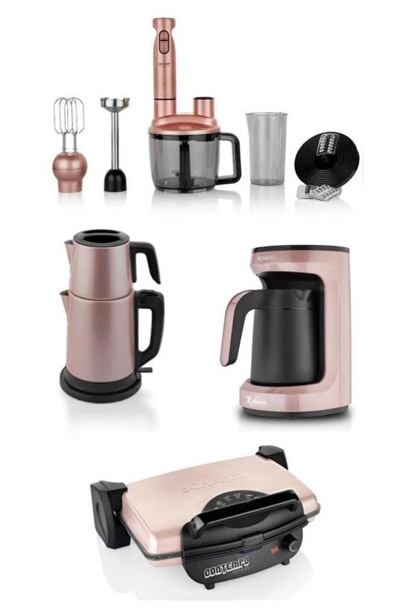 Elektro Mega Set 4 Lü Rosegold - Image 1