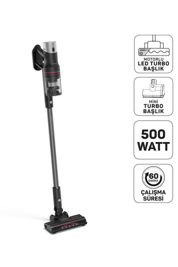 MagiClean Flex Dikey Şarjlı Süpürge Siyah - AR4209 - Image 1