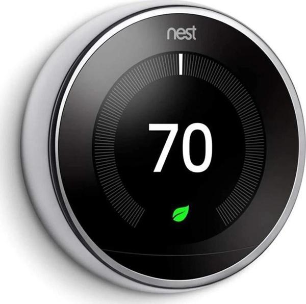Google Nest Learning Thermostat Gri - Image 1