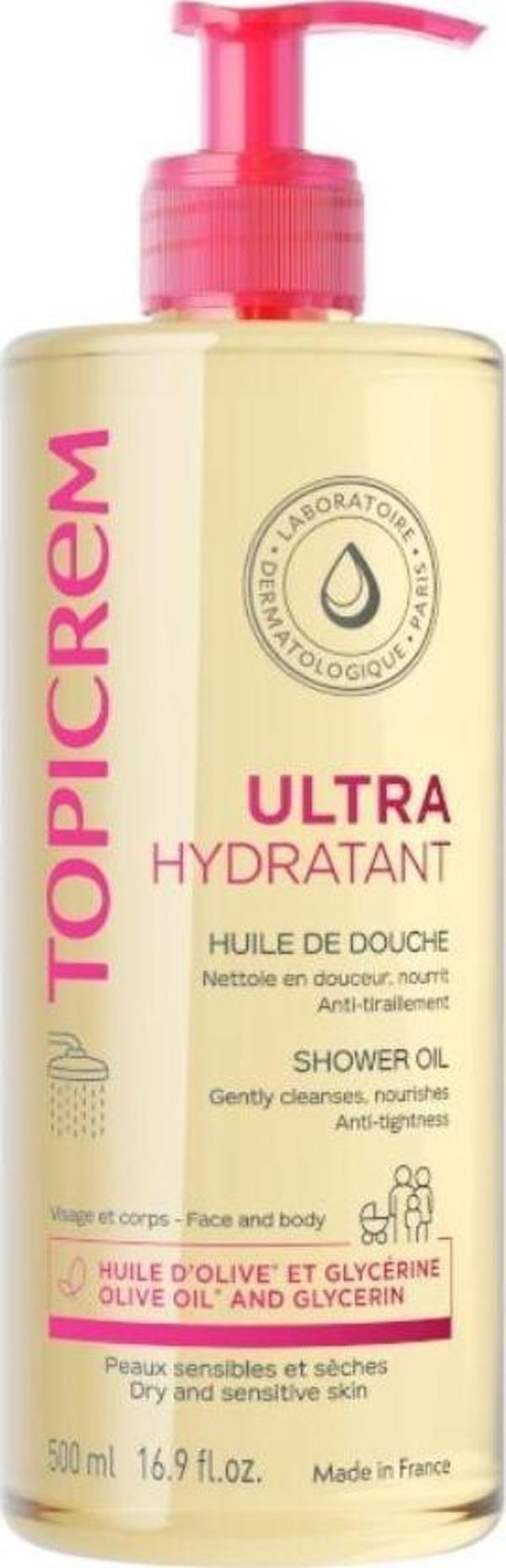 Topicrem Ultra Hydratant Duş Yağı 500 Ml - Image 1