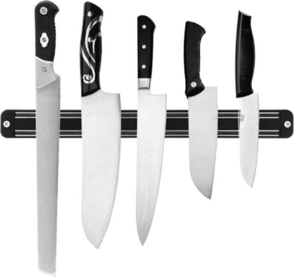 Markalonya Siyah Mıknatıslı Bıçak Askısı 55Cm - Image 1