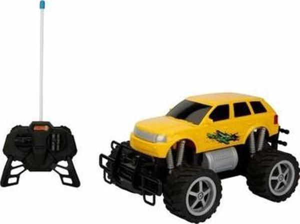 Uzaktan Kumandalı Jumbo Wheels Araba 26 Cm Sarı Jeep - Image 1