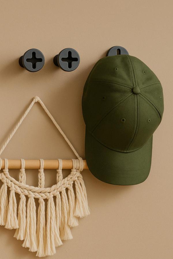 Pamuk'S Design Dekoratif Vida Askı Modern Genç Odası Antre Giriş Pratik Ev Gereçleri 10 X 8 Cm - Image 1