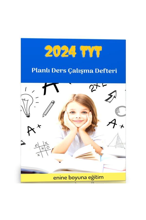 Enine Boyuna Eğitim 2024 Tyt Planlı Ders Çalışma Defteri (200 Sayfa) - Enine Boyuna Eğitim - Image 1