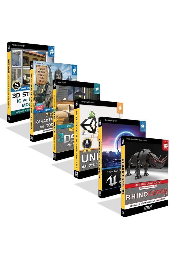 Kodlab Yayın 3D Modelleme Ve Animasyon Seti - Kodlab - Image 1