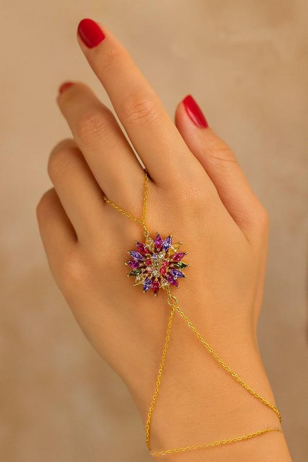 Altın Renk Güneş Mekik Çelik Şahmeran - 3525 - Image 1