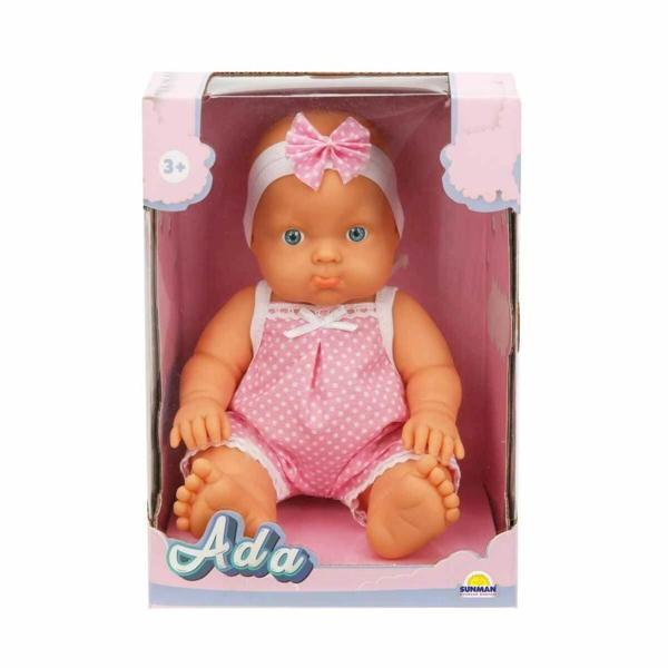 20030 SUN-SABC-DZM-2 Asortili Saçsız Ada Bebek 23cm - Image 1