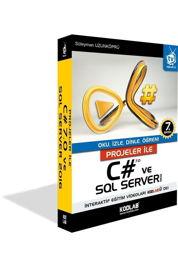 Kodlab Yayın Projeler İle C# 7.0 Ve Sql Server 2016 - Kodlab - Image 1