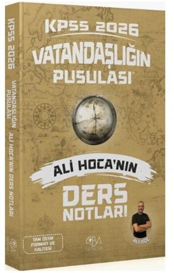 2026 KPSS Vatandaşlık Vatandaşlığın Pusulası Ders Notları CBA Yayınlar - Image 1