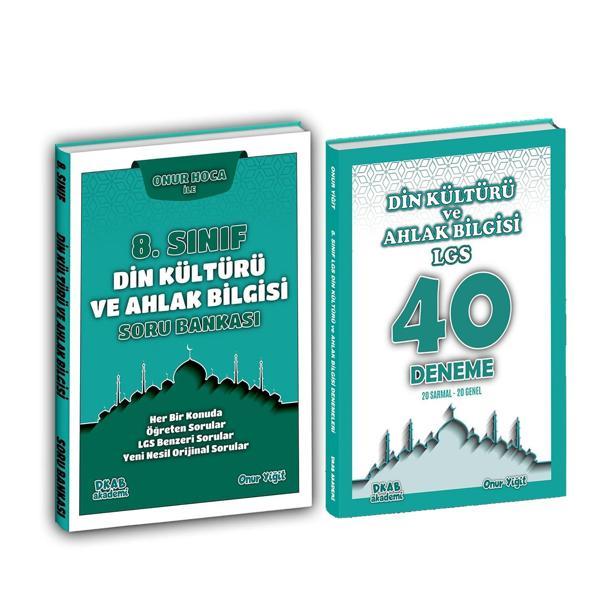 DKAB Akademi 8. Sınıf Din Kültürü ve Ahlak Bilgisi Soru Bankası ve Deneme Seti 2 Kitap - Akm Kitap - Image 1