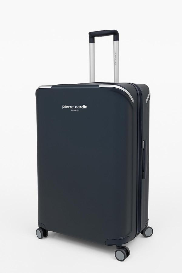 Pierre Cardin Orta Boy %100 Polipropilen Valiz Lacivert 04PC7090 - Image 1