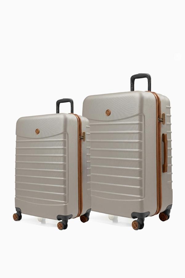 2'li Valiz Seti Orta Boy - Kabin Boy Vizon-Taba 1168 - Image 1