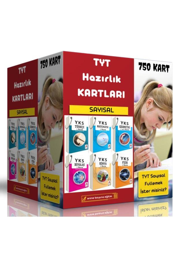 Enine Boyuna Eğitim Tyt-Sayısal Hazırlık Kartları Eğitim Seti - Enine Boyuna Eğitim - Image 1