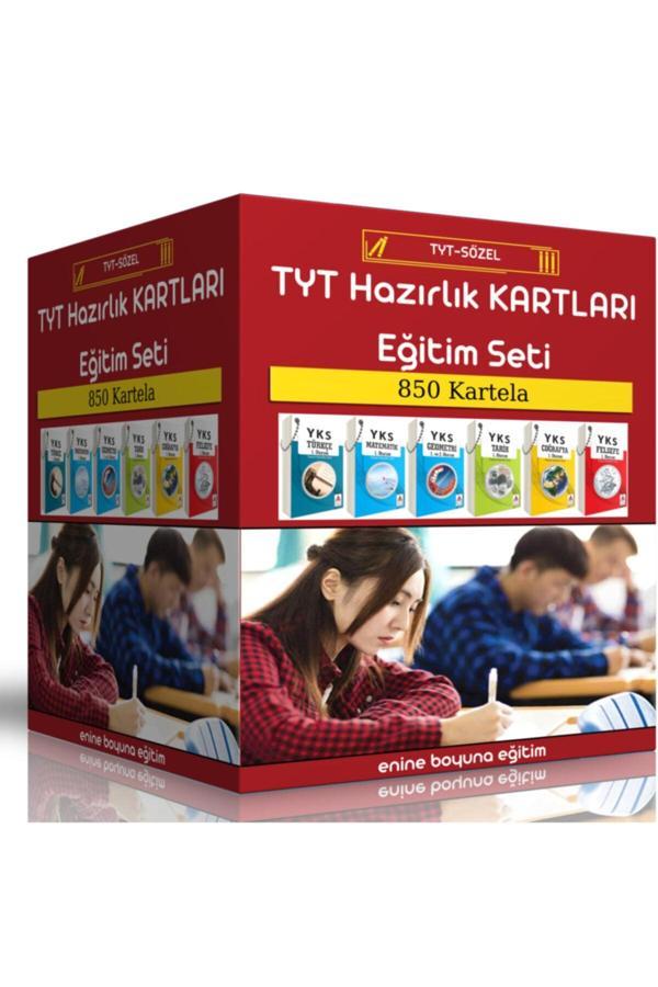 Enine Boyuna Eğitim Tyt-Sözel Hazırlık Kartları Eğitim Seti - Enine Boyuna Eğitim - Image 1