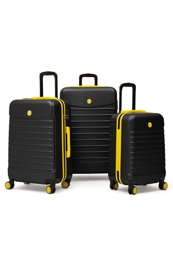 3'lü Valiz Seti Büyük Boy - Orta Boy - Kabin Boy Siyah 1168 - Image 1