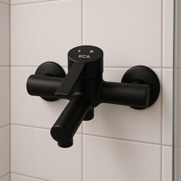 KCA MAT SİYAH BANYO BATARYASI - Image 1