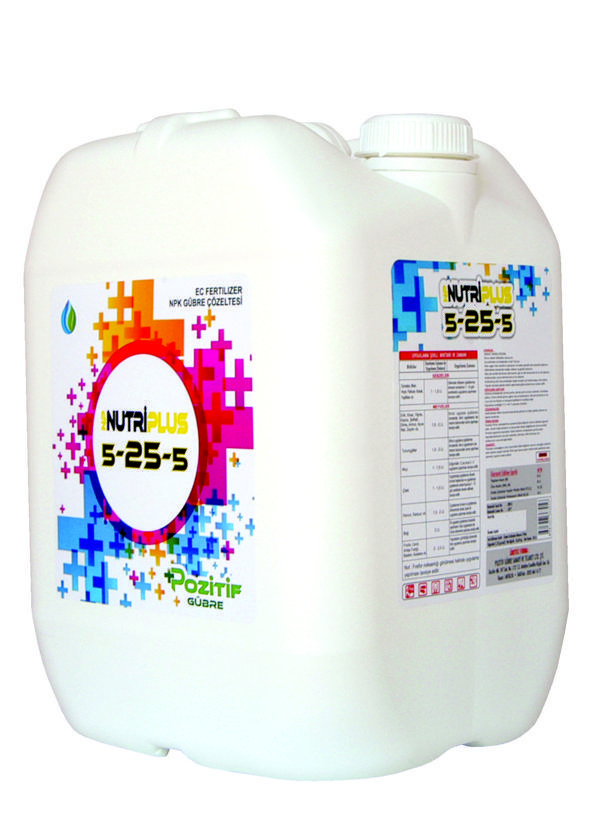 Npnutrıplus 5-25-5 Çiçeklendirici Azotlu Fosforlu Potasyumlu N-P-K Sıvı Gübre 20 Litre - Image 1
