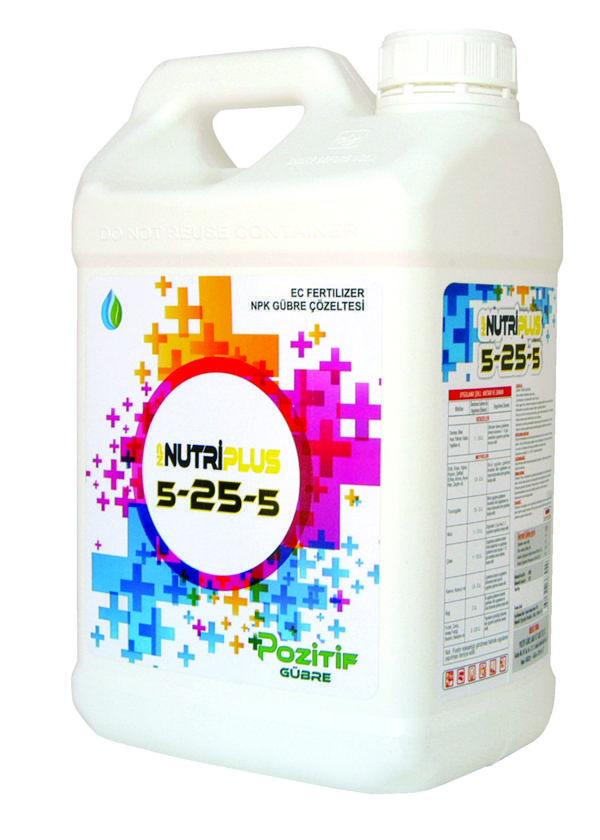 Npnutrıplus 5-25-5 Çiçeklendirici Azotlu Fosforlu Potasyumlu N-p-k Sıvı Gübre 10 Litre - Image 1