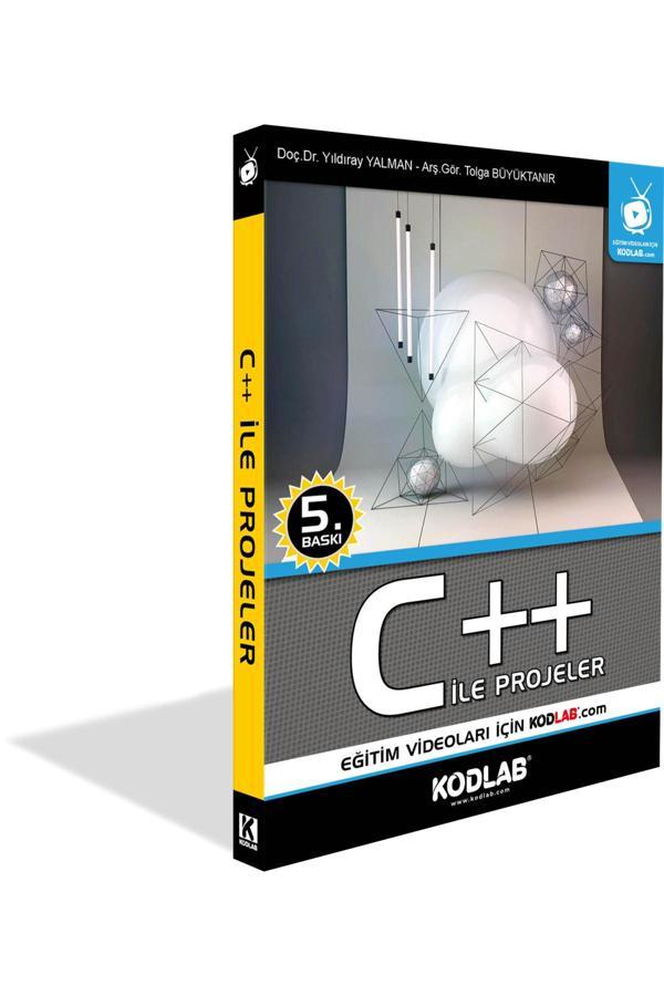 Kodlab Yayın C++ İle Projeler Eğitim Kitabı Yıldıray Yalman - Kodlab - Image 1