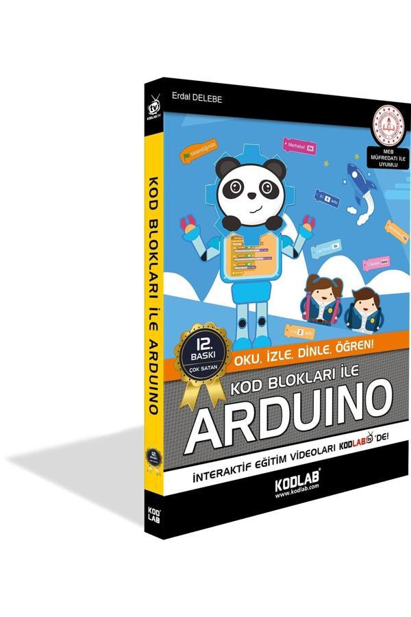 Kodlab Yayın Kod Blokları İle Arduino Eğitim Kitabı - Kodlab - Image 1