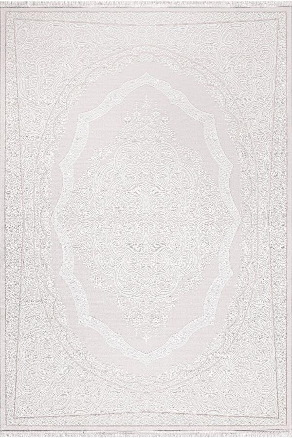 Pastel Halı Zena 379A Bej Serisi Akrilik Salon Oturma Yatak Odası Halısı - Image 1