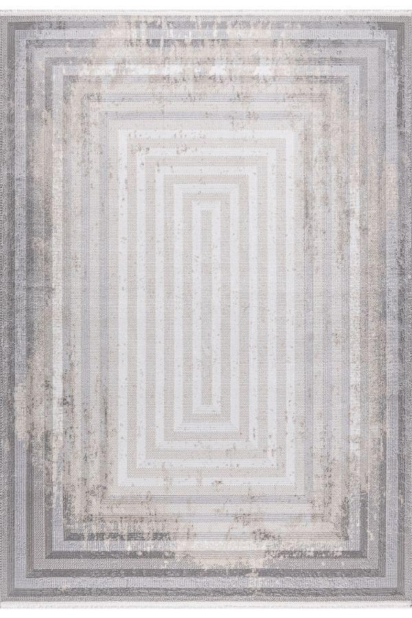 Pastel Halı Moda 31660A Gri Serisi Salon Oturma Yatak Odası Halısı - Image 1