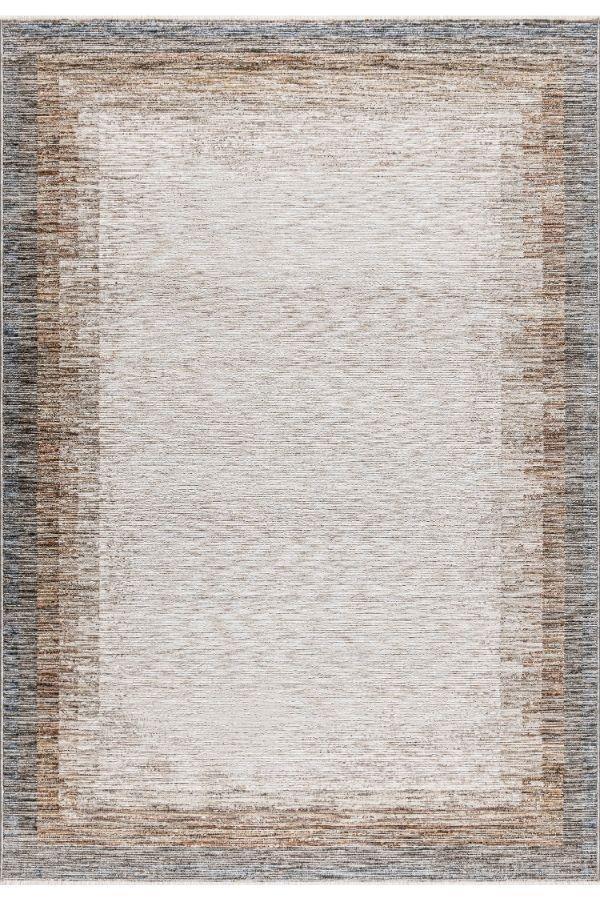 Pastel Halı Petra E131B Krem Bej Salon Oturma Yatak Odası Halısı - Image 1