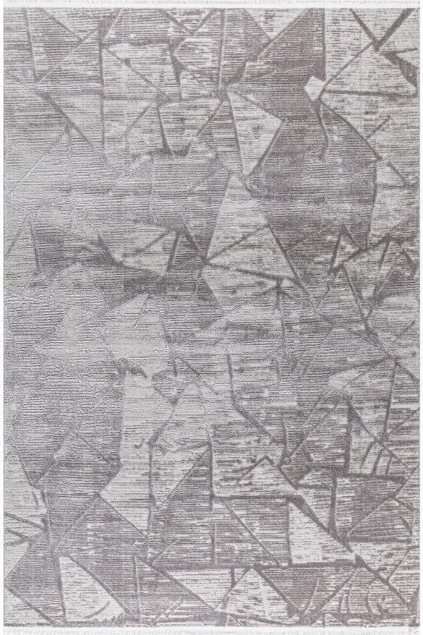 Pastel Halı Almira D152D Gri Akrilik Salon Oturma Yatak Odası Halısı - Image 1