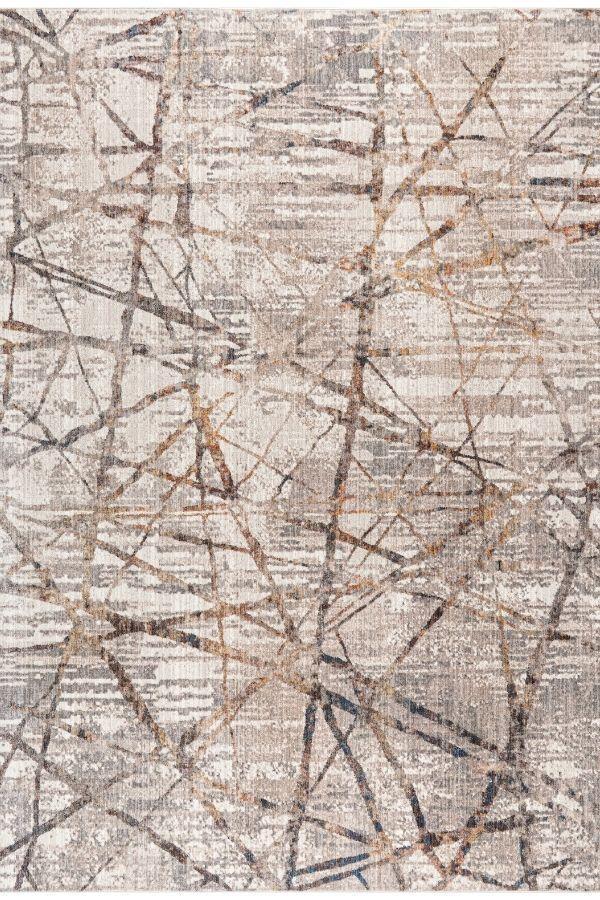 Pastel Halı Discovery 1532A Gri Bej Salon Oturma Yatak Odası Halısı - Image 1