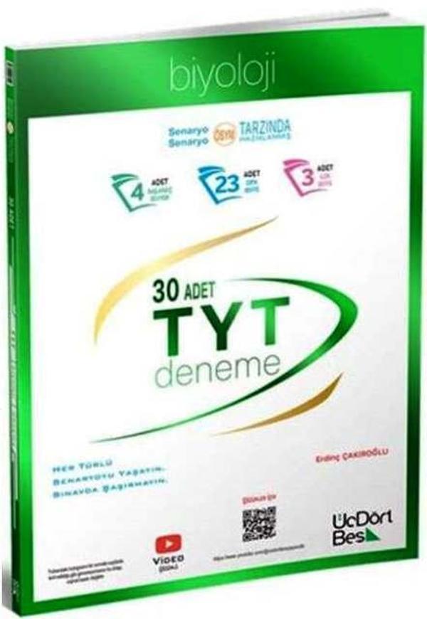 TYT Biyoloji 30 Deneme 2025 - İş Bankası Kültür Yayınları - Image 1