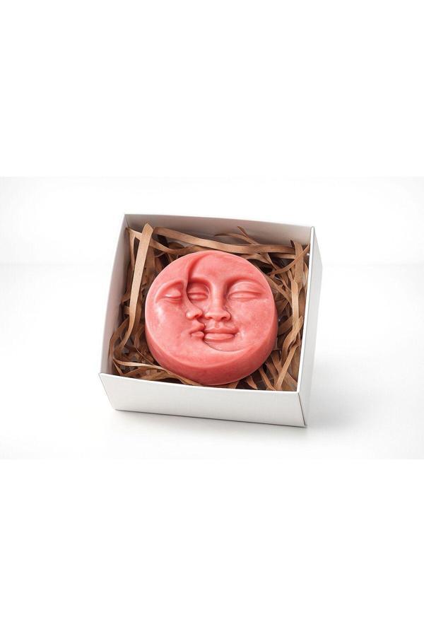 Calma Flame Hediyelik Ay El Yapımı Soya Mum – Romantik Hediye Sevgililer Günü Ev Dekor, Özel Gün Hediye - Image 1