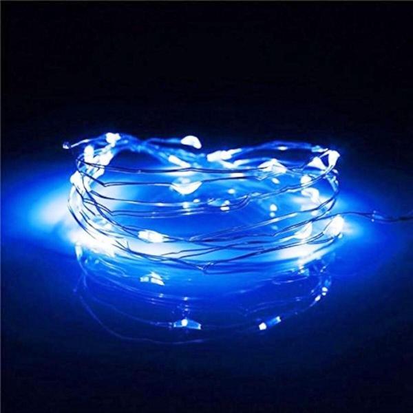 Kuzey 3 Metre Mavi Pilli Led Işık Sabit Yanar Micro Dökme Led Su Geçirmez Ultra Parlak Canlı Mavi Işık - Image 1